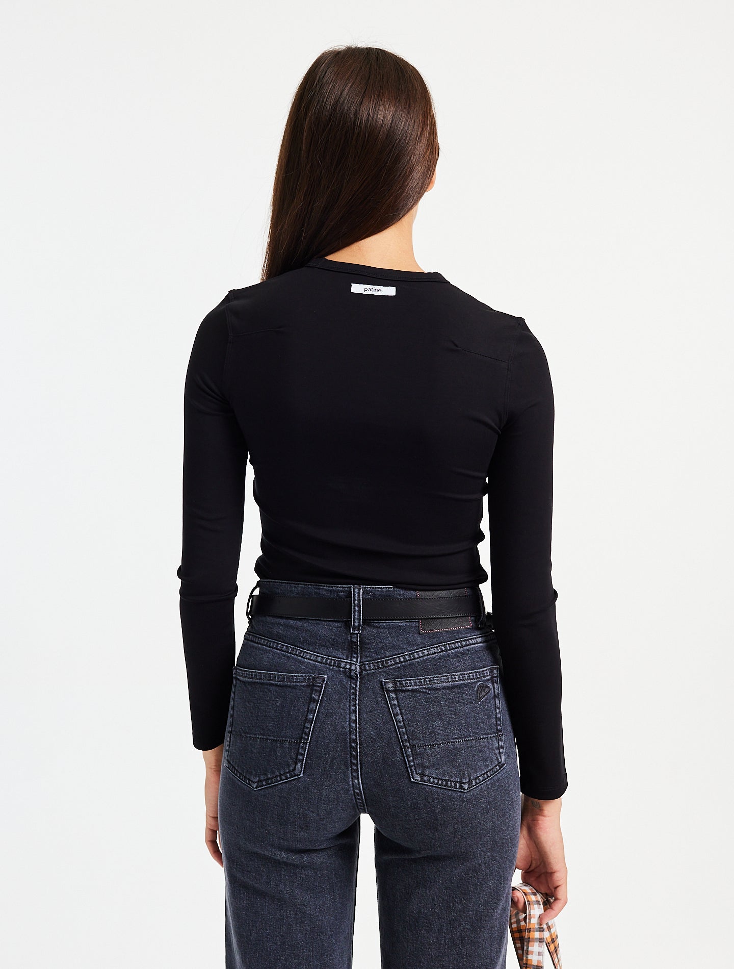 Rose mesure 1m73 et porte le jean flare en 36