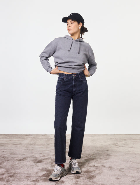 The Everyday Brenda Regenerated Cotton Jeans, Medium Black