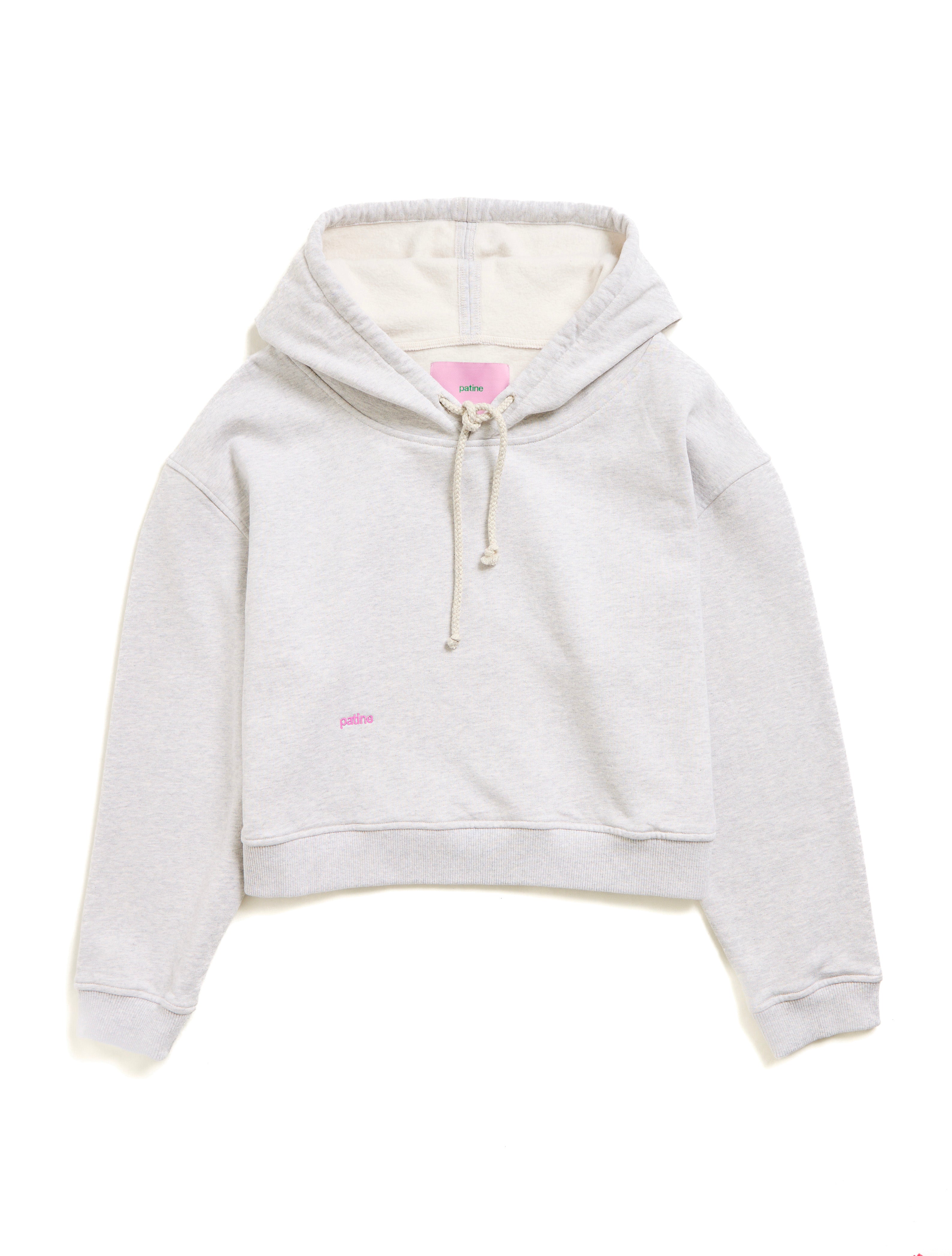 Le sweatshirt Hoodie Boxy Marty® Gris