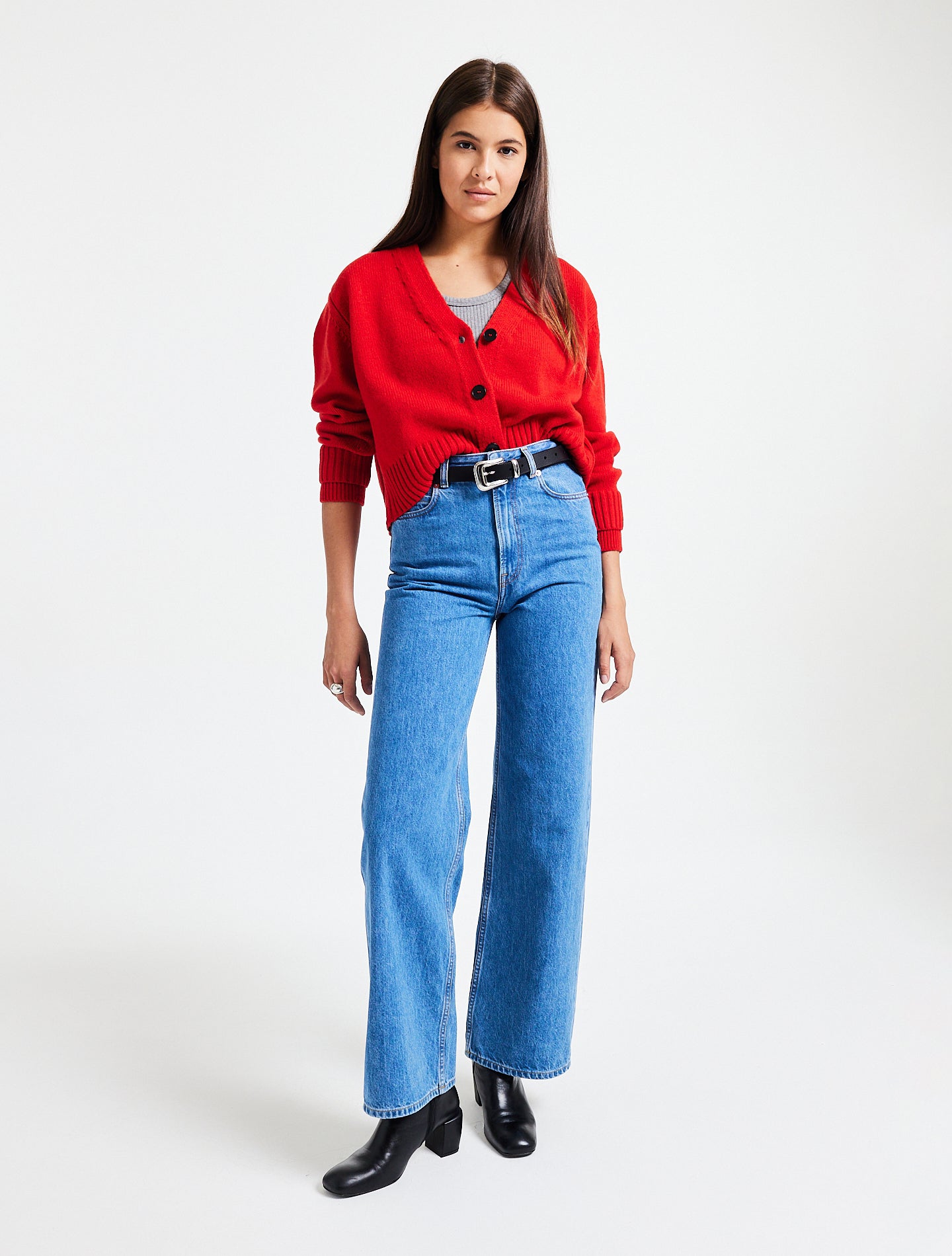 Le Jean Wide leg Brenda Bleu Medium