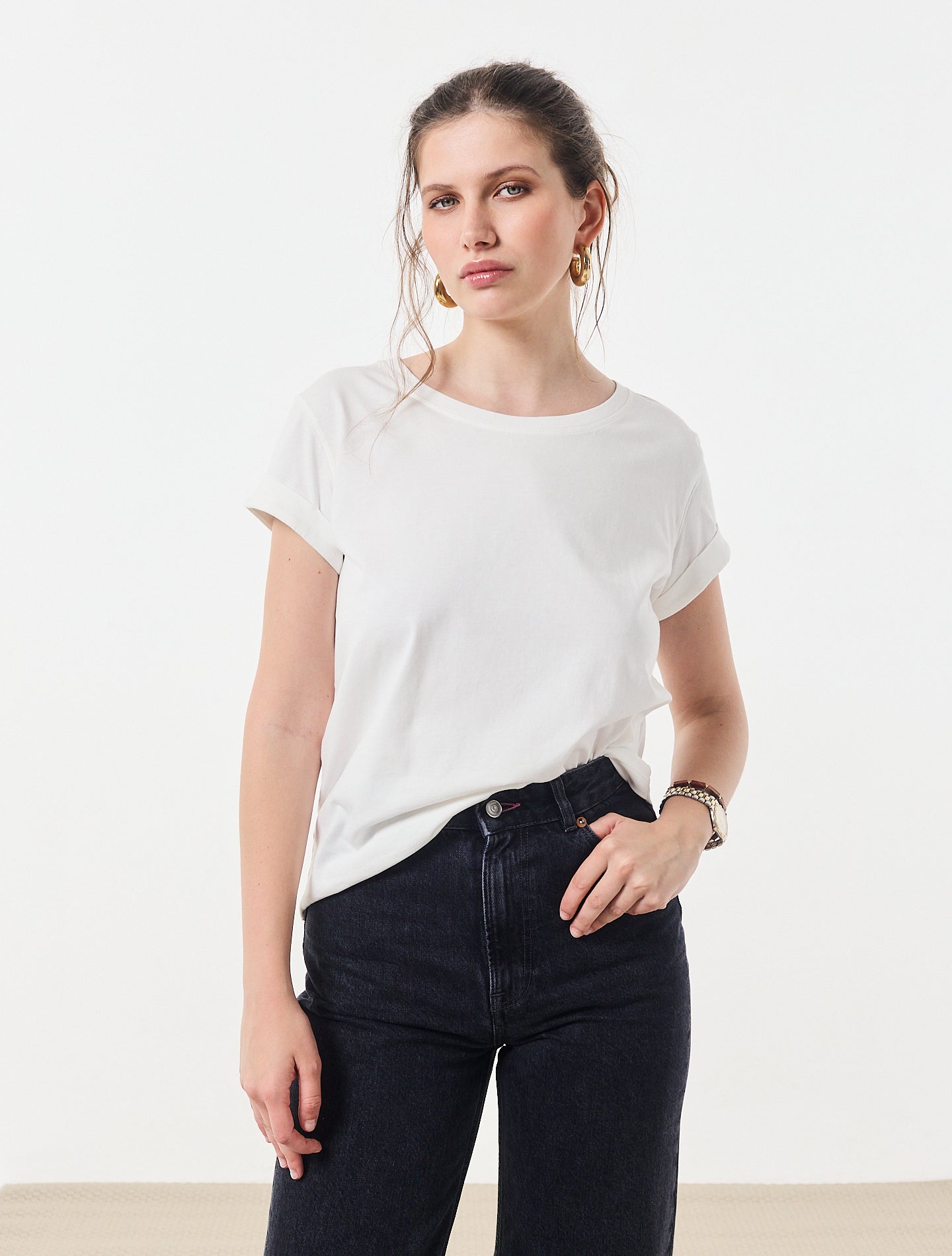 Le tee-shirt Cool Willie® jersey bio-recyclé Blanc cheesecake