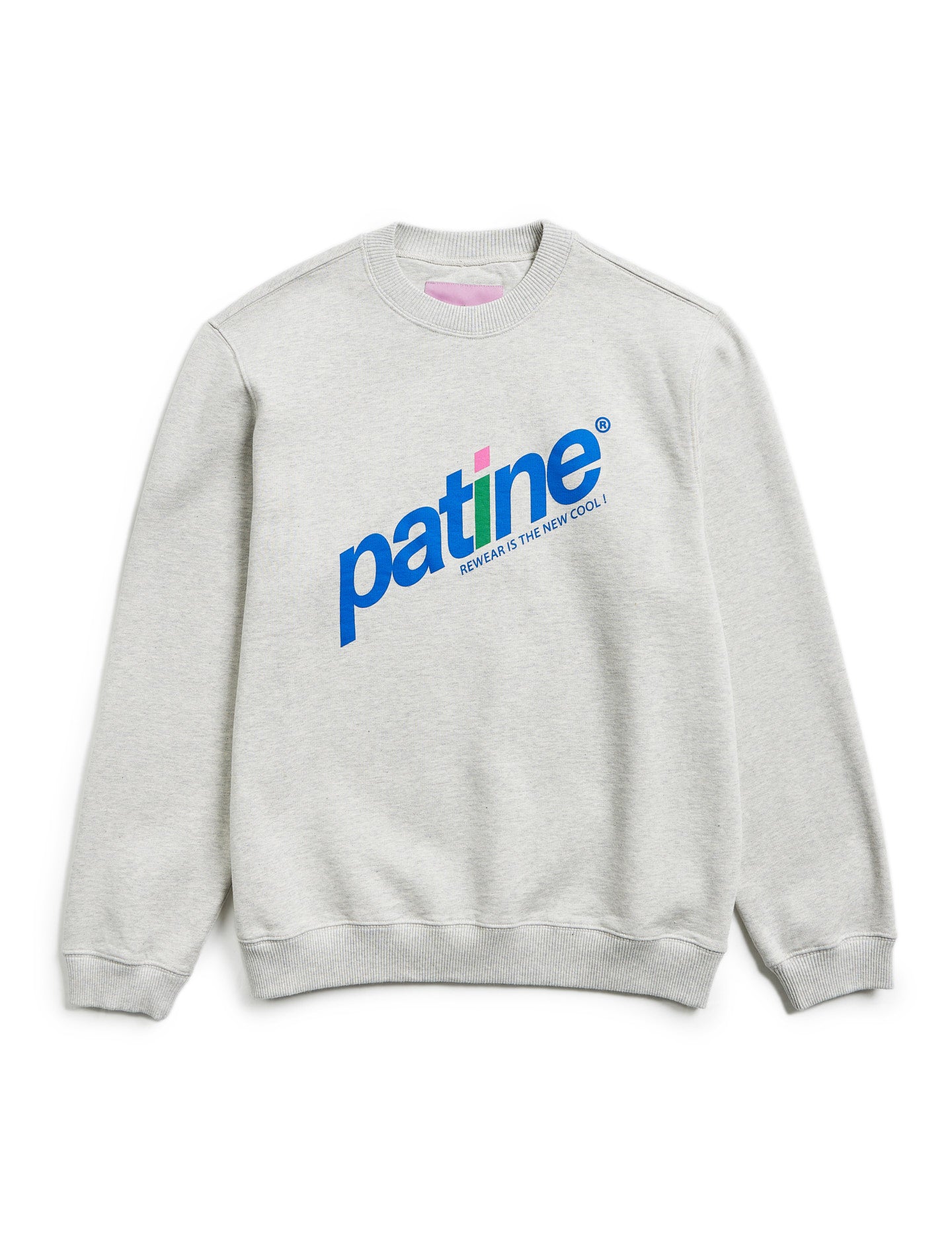Le sweatshirt Crewneck Marty® molleton bio-recyclé Patine