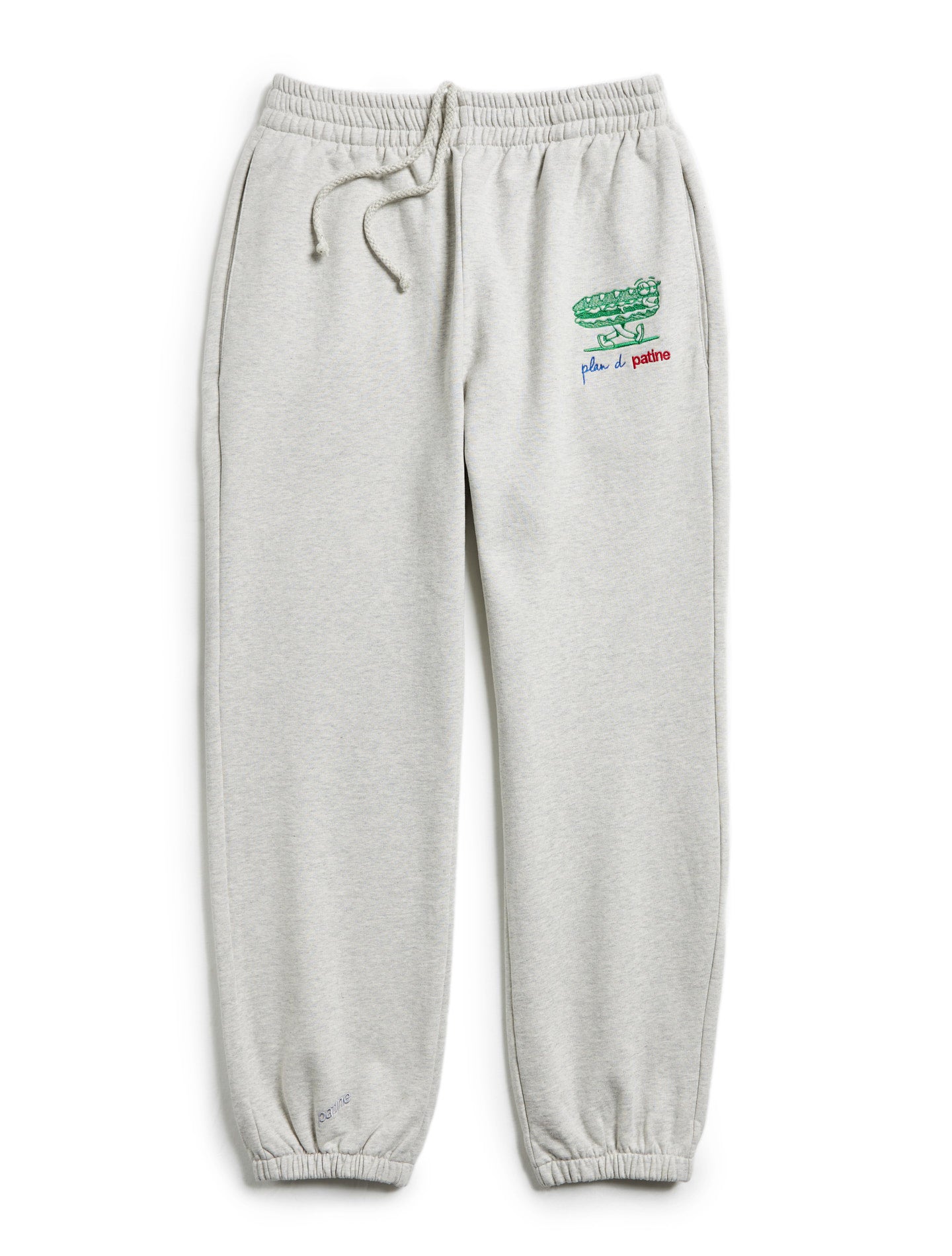 Le jogging pocket Marty® en molleton bio-recyclé Dwich Gris chiné