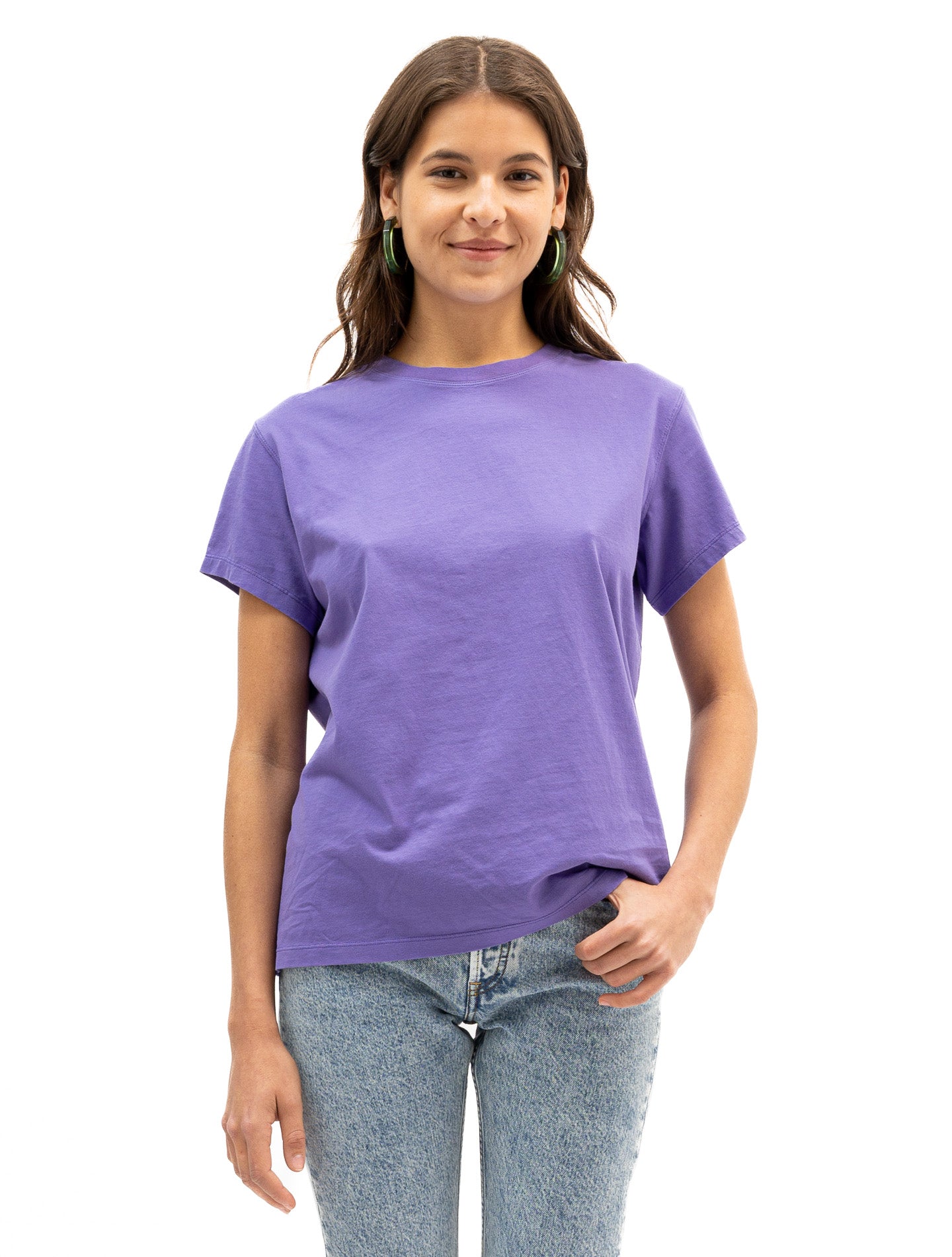 Le tee-shirt Iconic Willie® jersey bio-recyclé Violet ultraviolet