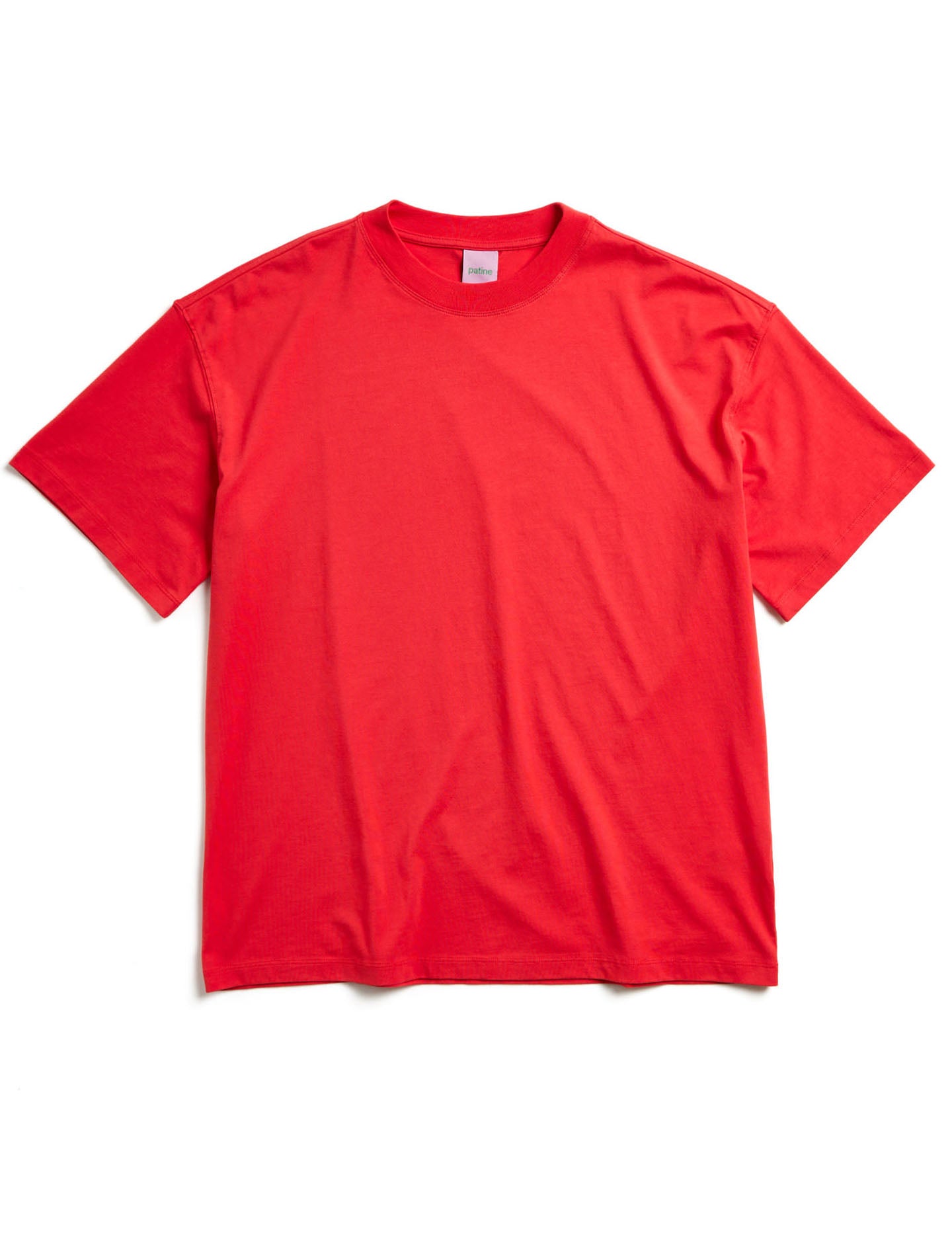 Le tee-shirt Super Willie® jersey bio-recyclé Rouge tomato