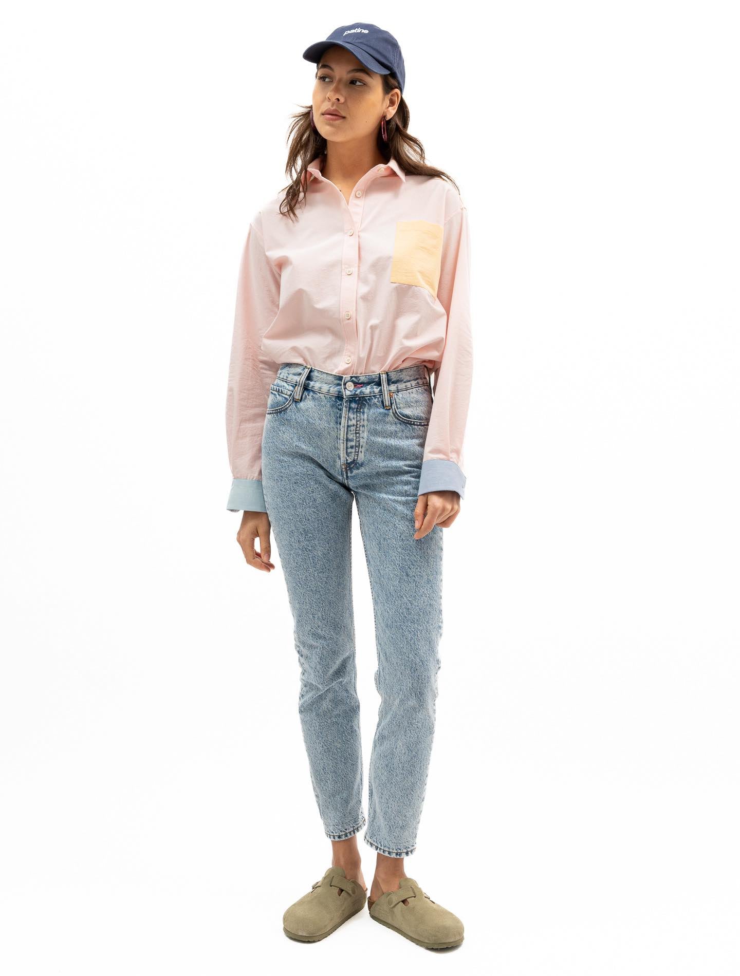 Jean en coton se detend outlet