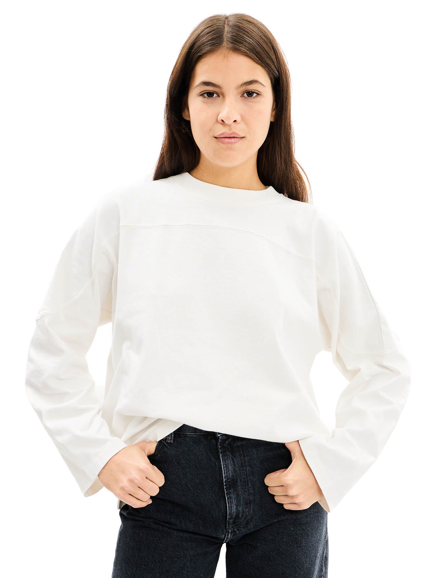 Le top Football tee long Willie® Heavy Blanc Cheesecake