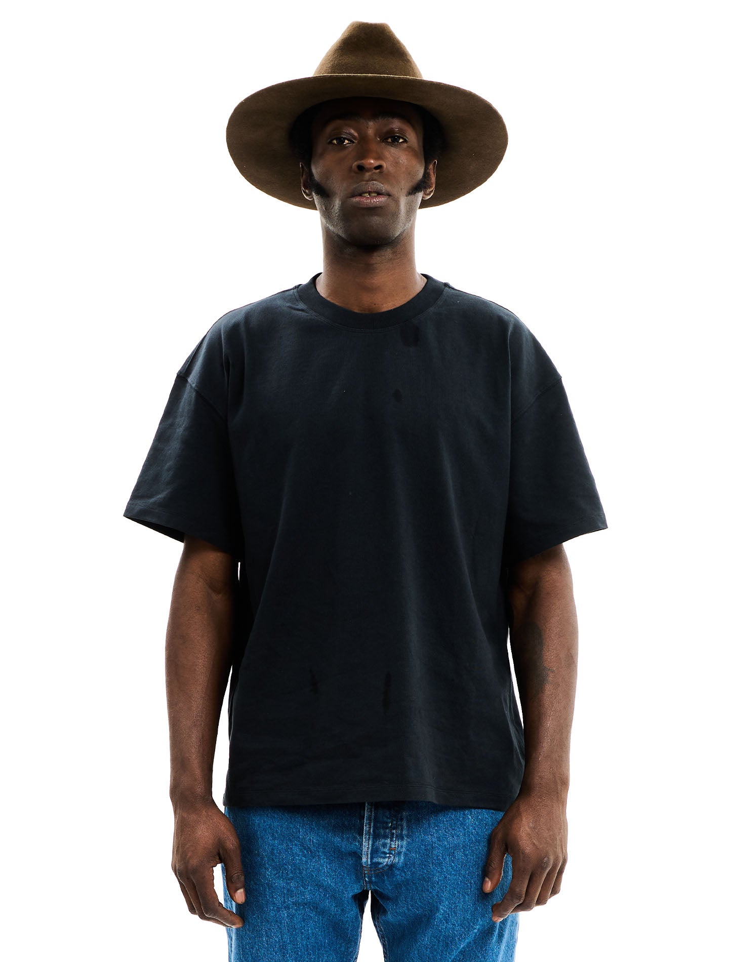 Le tee-shirt Super Willie® Heavy jersey bio-recyclé Noir