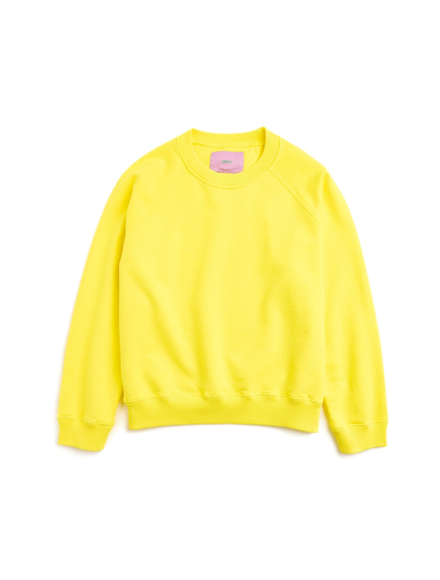 Le sweatshirt 90 Marty® molleton bio-recyclé Jaune Sunny Delight