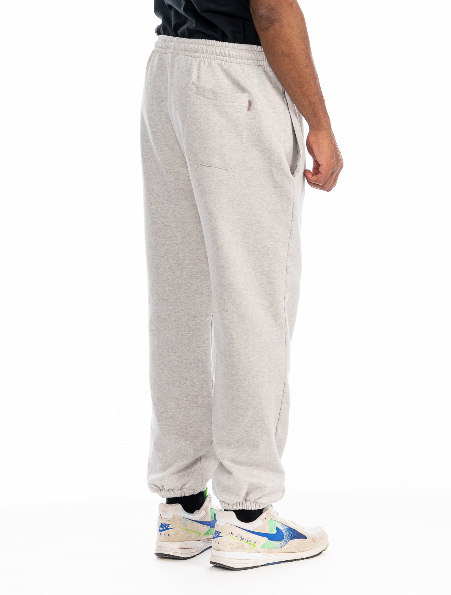 Le jogging pocket Marty® en molleton bio-recyclé Gris chiné