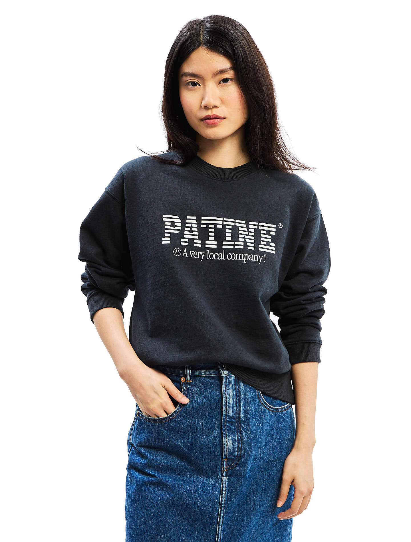 Le sweatshirt Oversize Marty® molleton bio-recyclé Patine Company