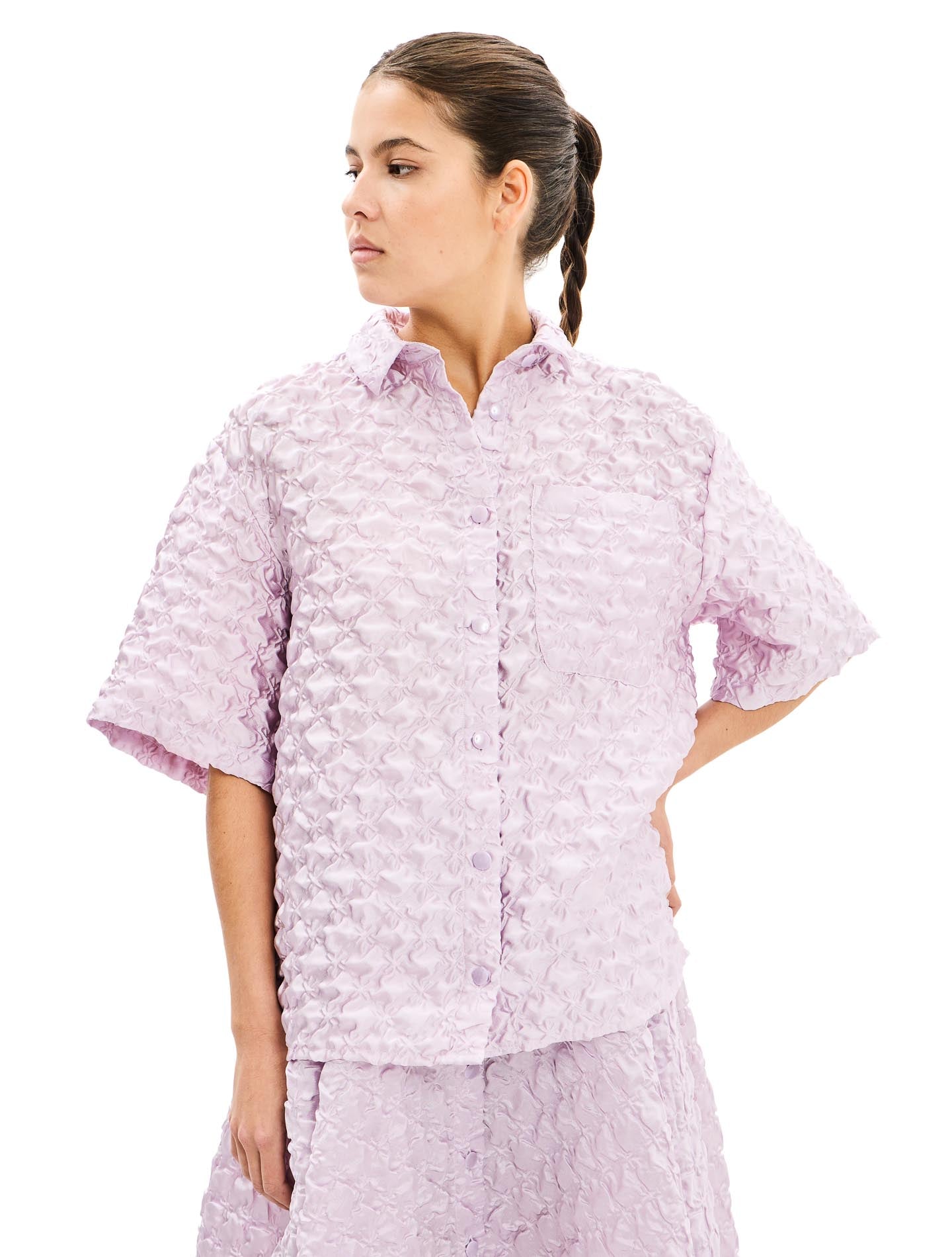 Chemise Prom Patine x Nona Source Rose nacré