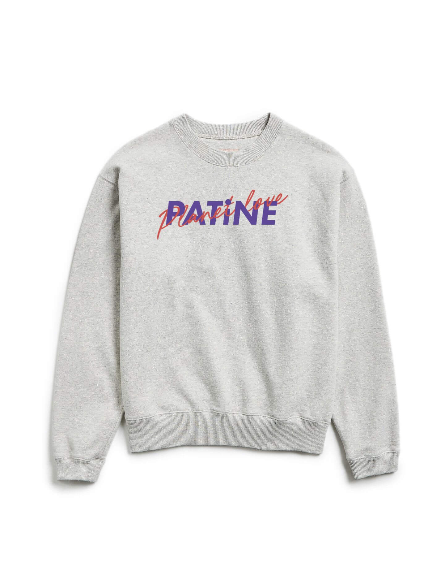Le sweatshirt Oversize Marty® molleton bio-recyclé Planet Love