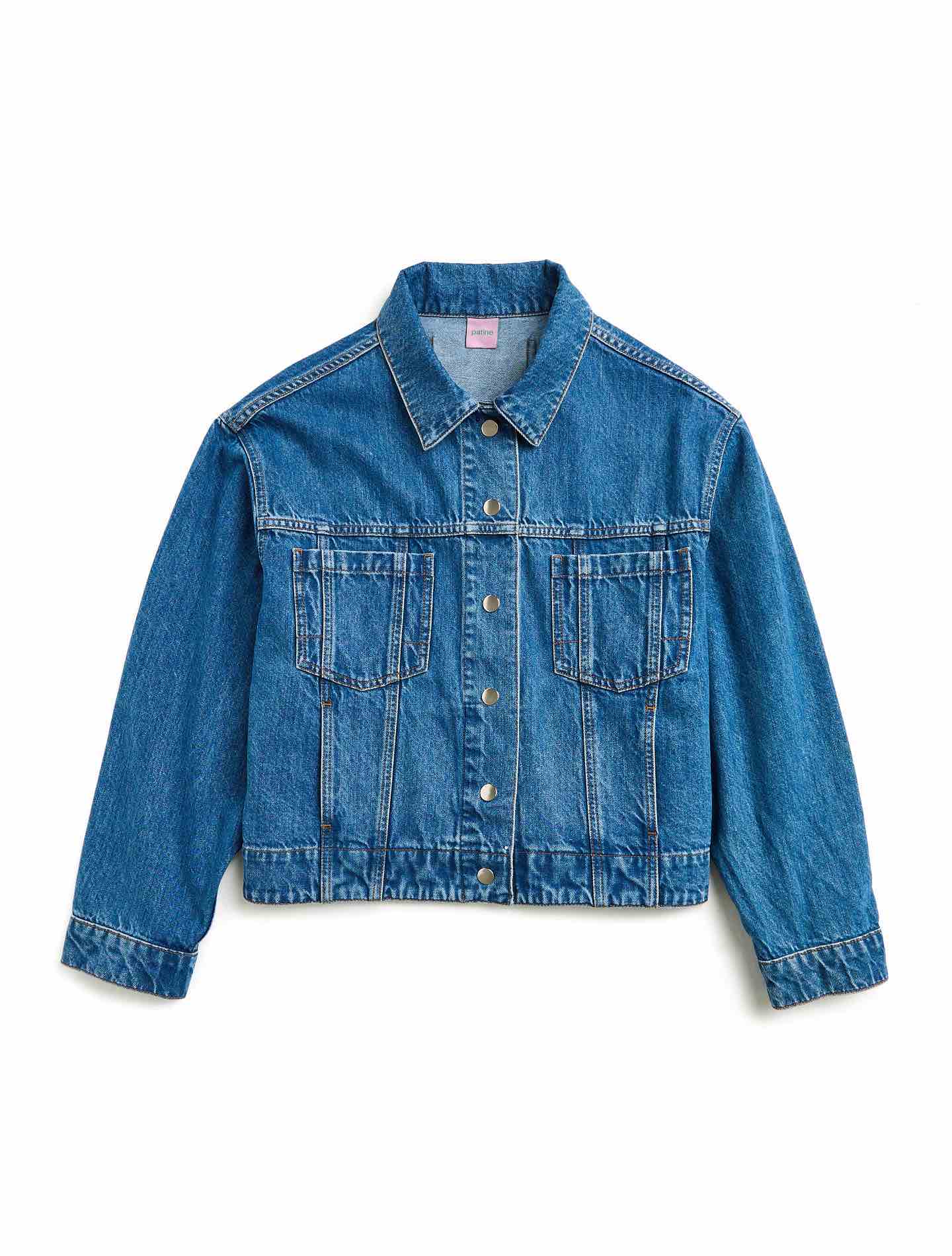 La veste en jean Brenda coton regen-recyclé Bleu medium
