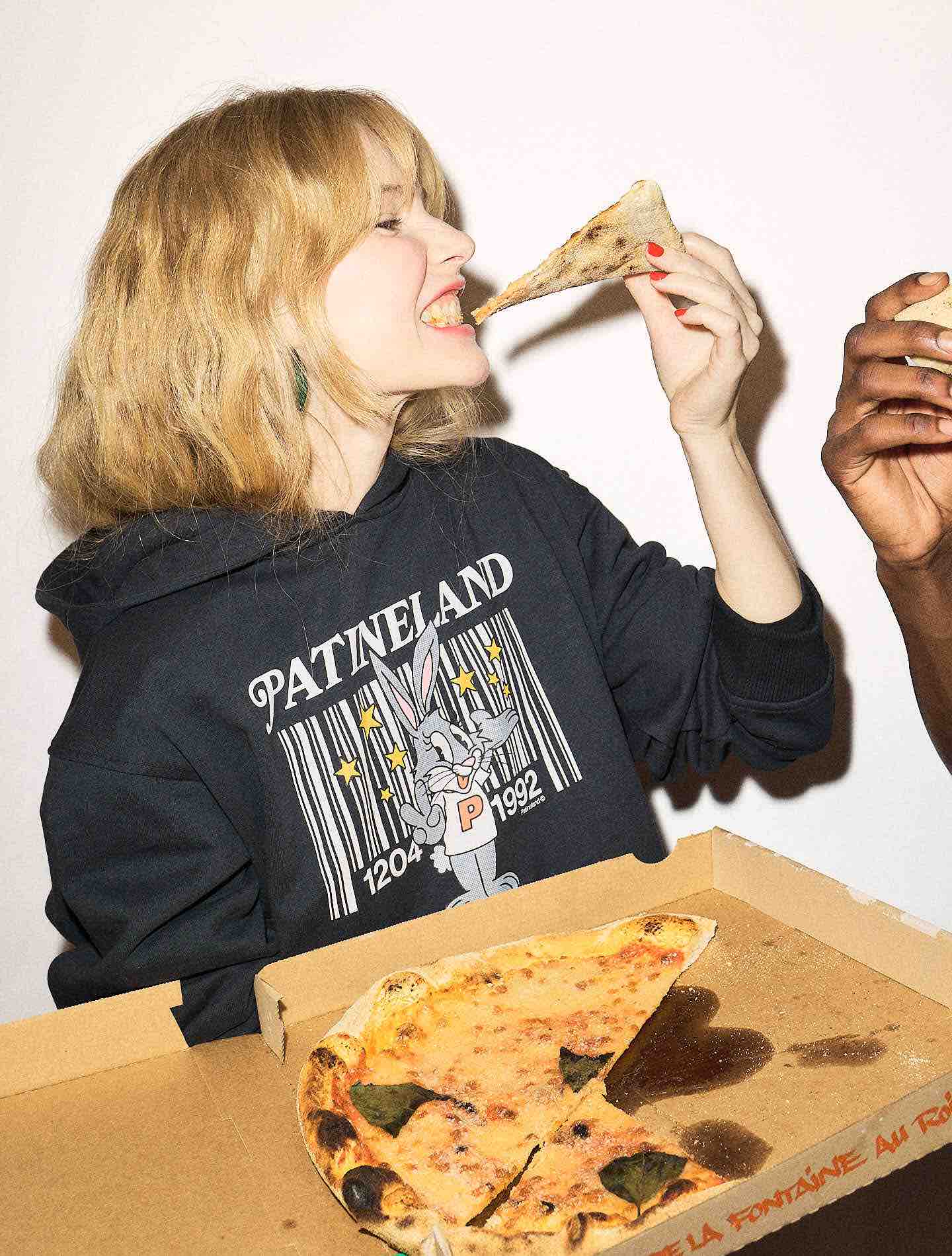 Le Hoodie unisexe Marty® en molleton bio-recyclé Code barre