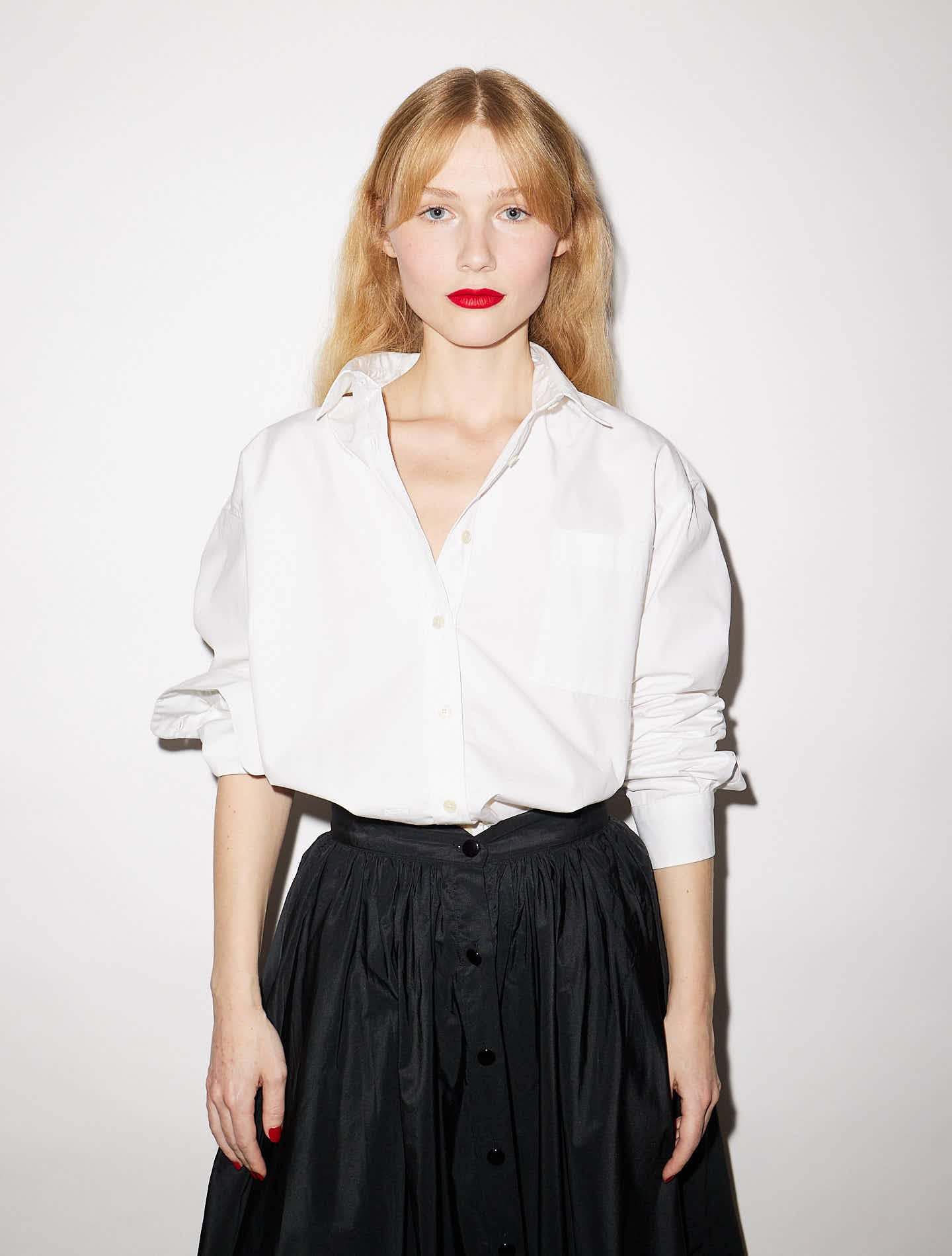 La chemise CEO popeline de coton bio Poppy Blanc extra blanc