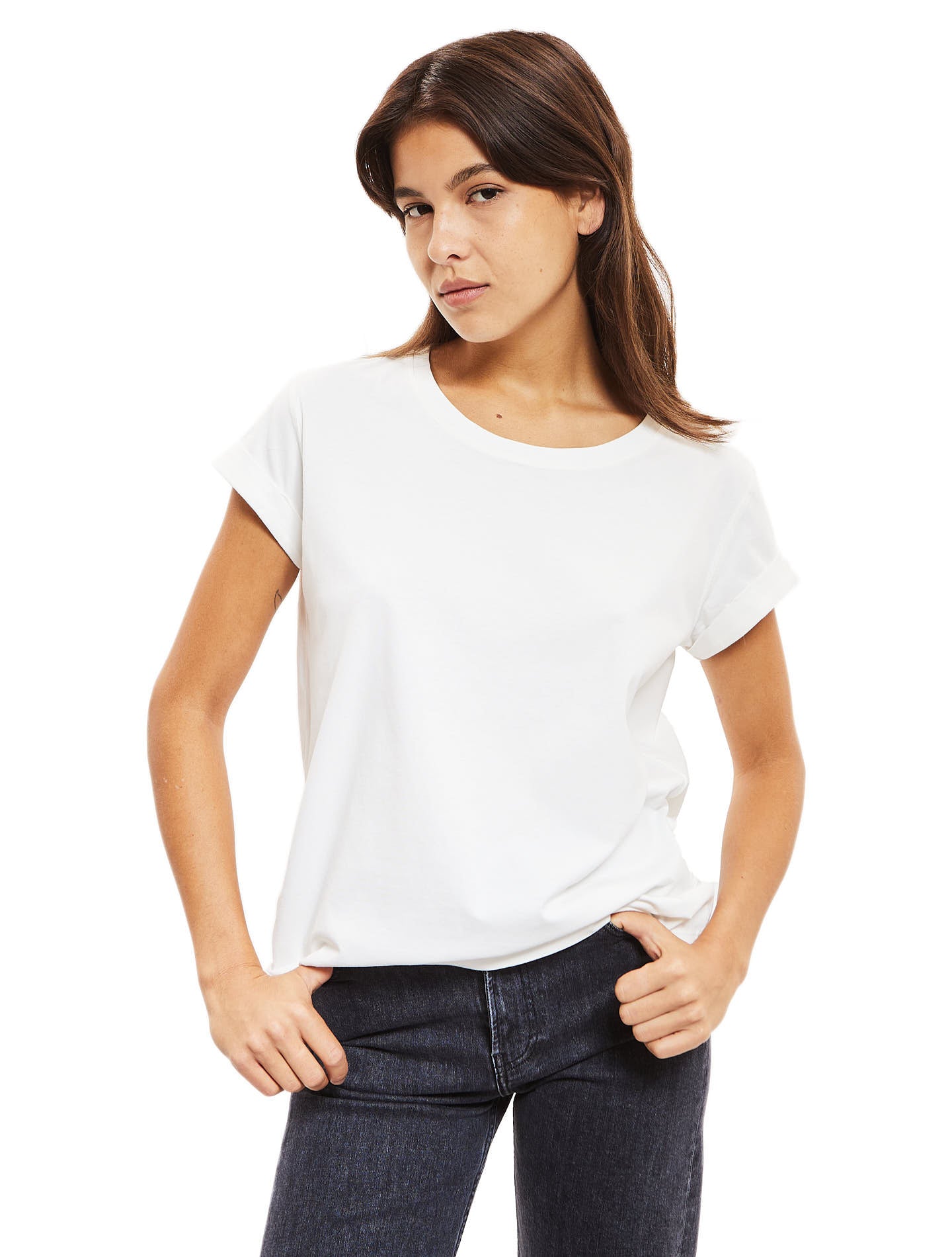 Le tee-shirt Cool Willie® jersey bio-recyclé Blanc cheesecake