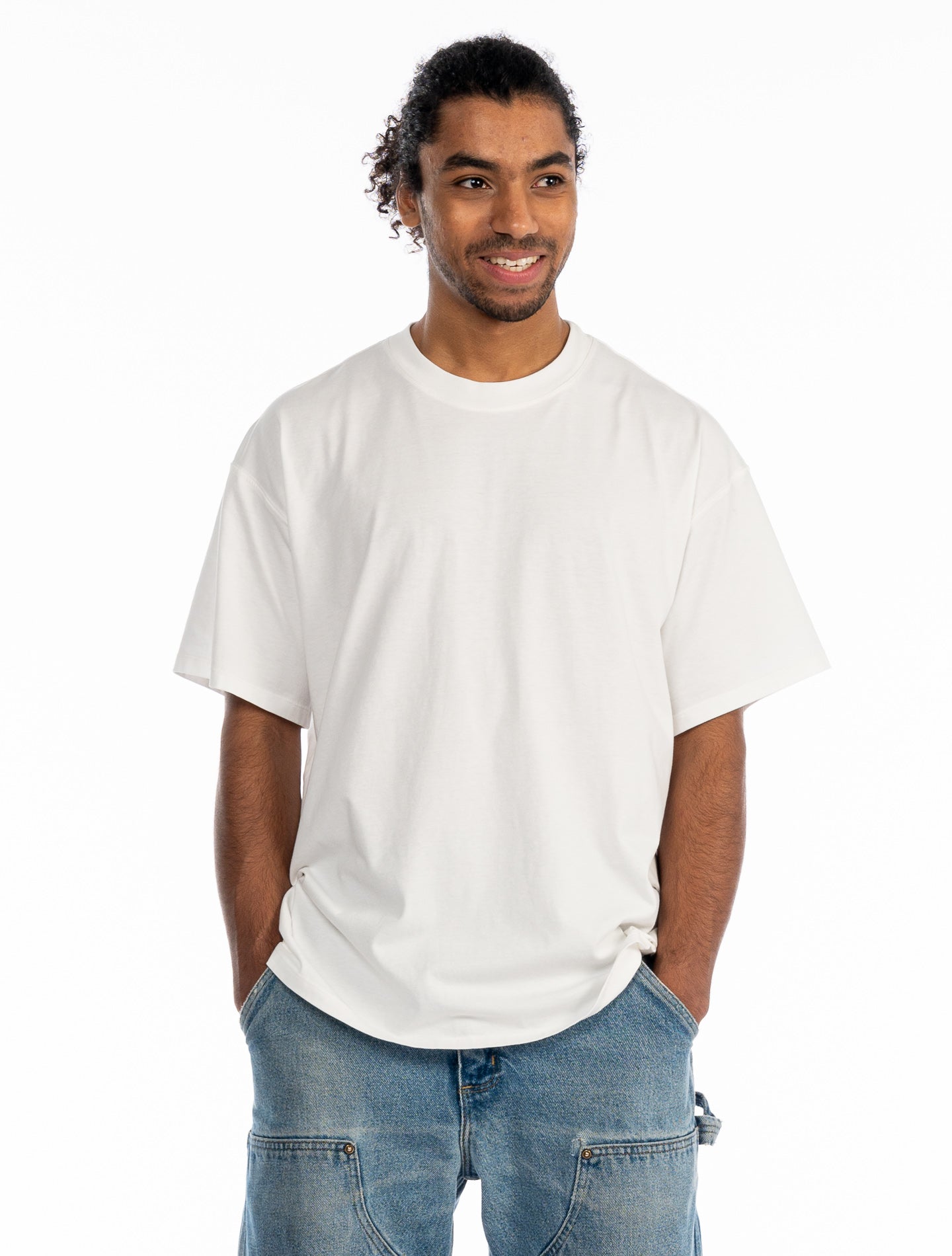 Le tee-shirt Super Willie® jersey bio-recyclé Blanc cheesecake