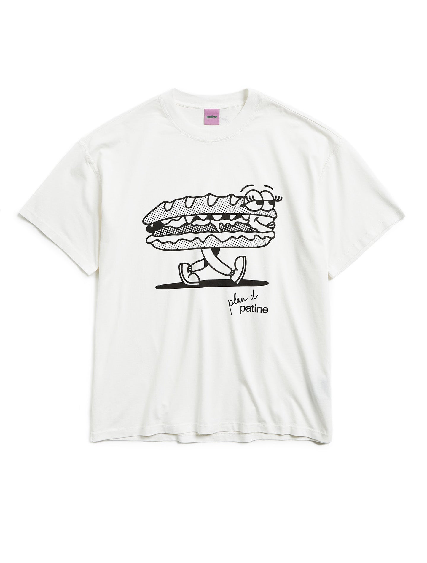 Le tee-shirt Super Willie® jersey bio-recyclé Blanc cheesecake