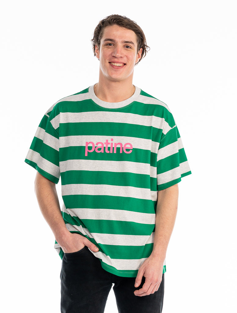 Le tee-shirt Super Rayures Willie® jersey bio-recyclé Patine