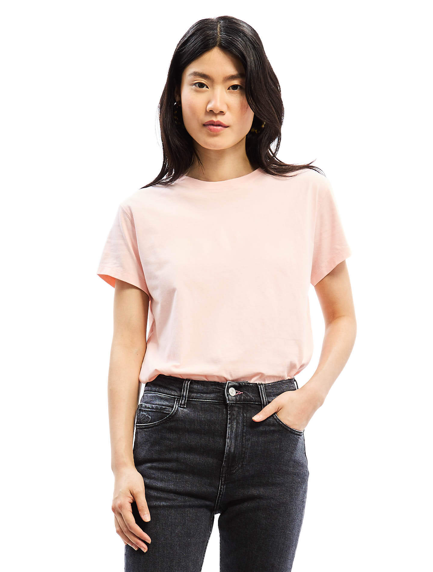 Le tee-shirt Iconic Willie® jersey bio-recyclé Rose Milkshake