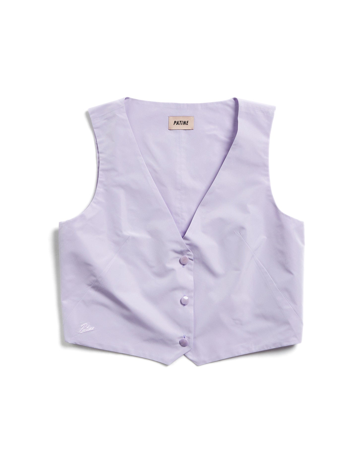 Le top Taffy taffetas recyclé Lilas