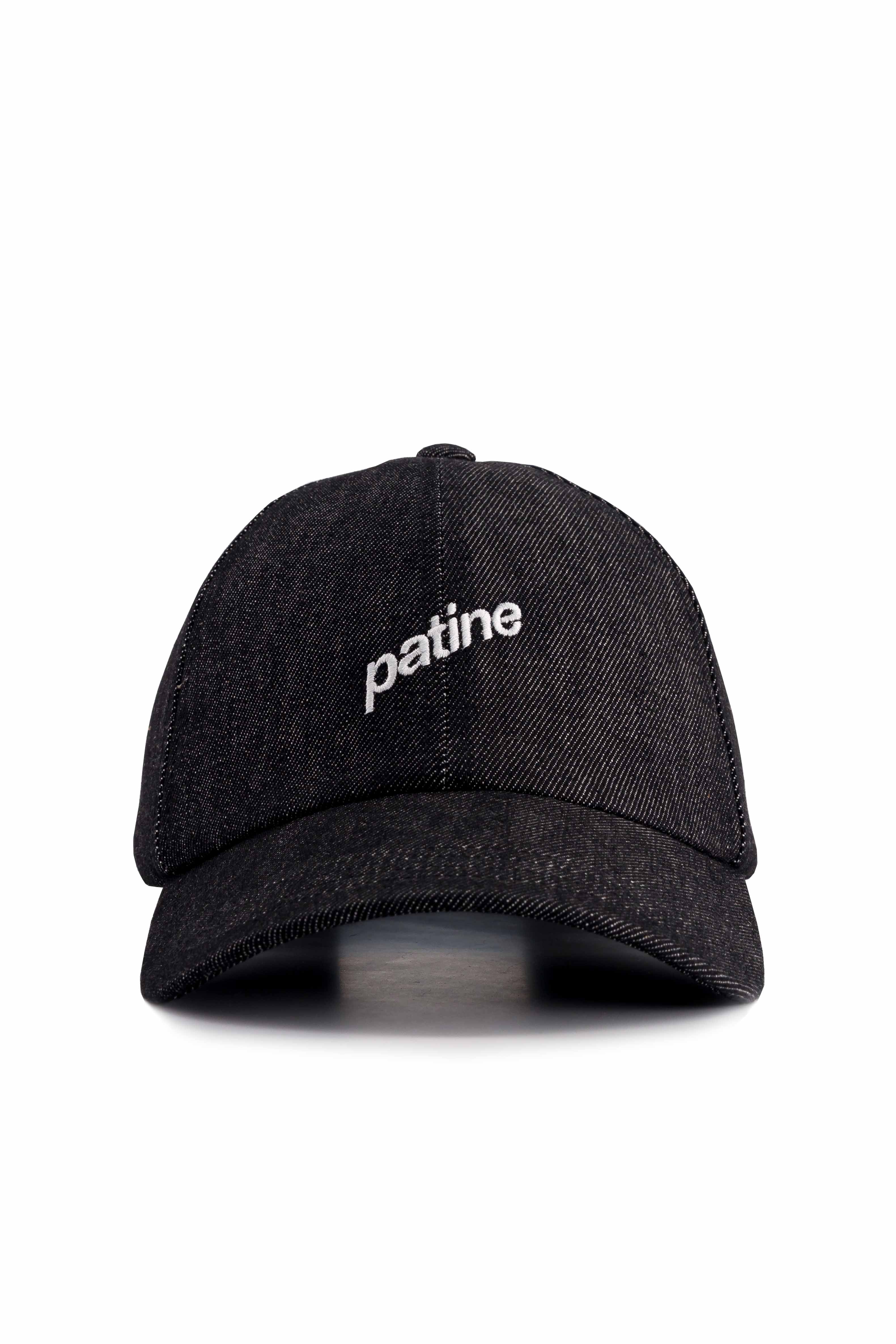 La casquette Donna stretch denim zéro pétrole Denim Noir